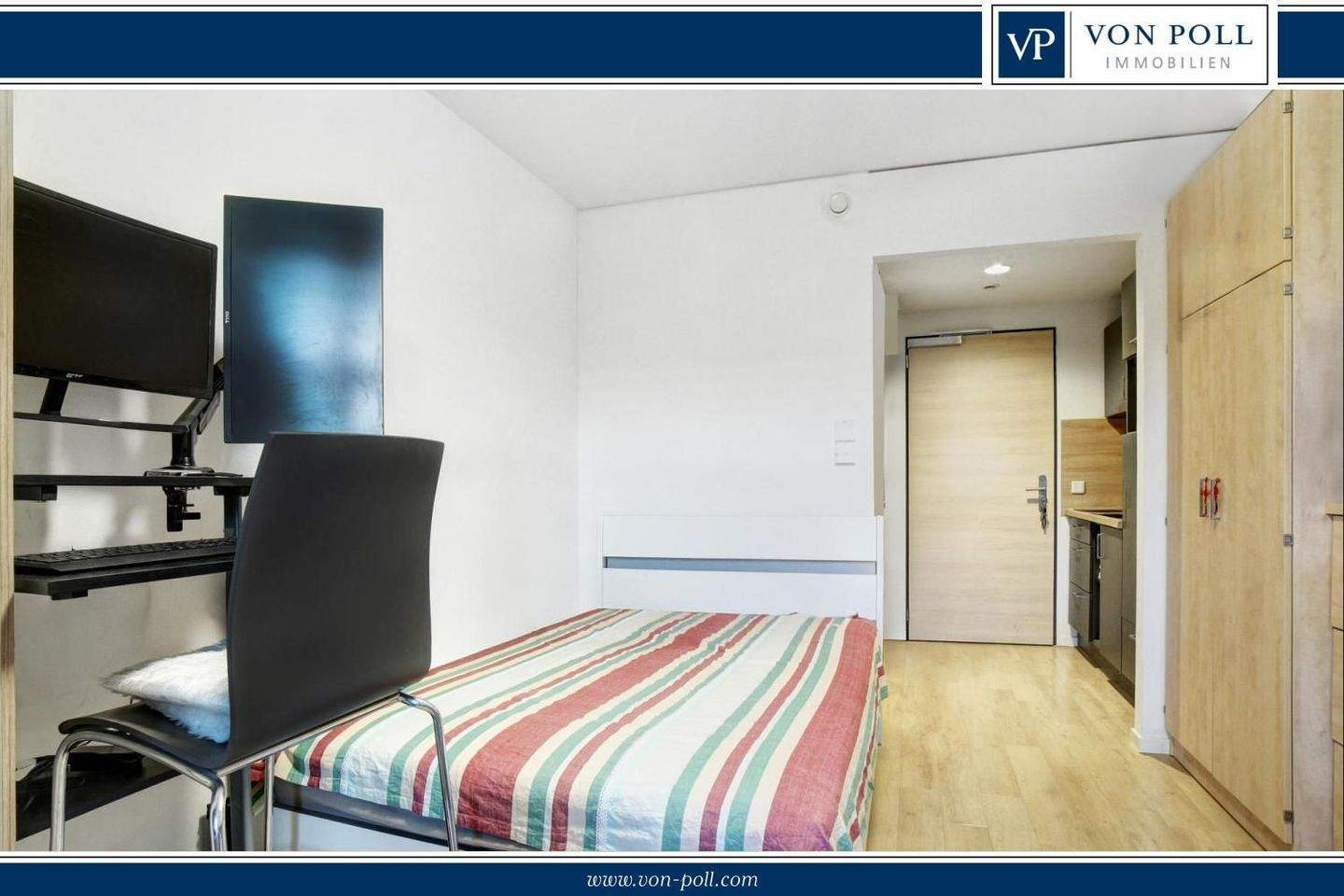 1-Zimmer-Apartment im Studentenwohnheim - stabil vermietet, nachhaltig gefragt