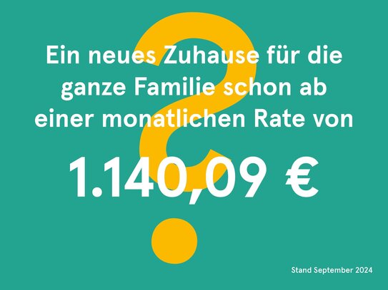 Baufeldbesichtigung 5.11. 15-16 Uhr - *KfW40* Bezahlbares Wohneigentum: 120 m² Wohntraum im Wohnpark „Am Dorfplatz“ in…