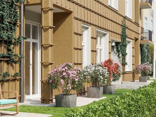 Premium Wohnung mit Gartenterrasse im Rüdesheimer Platz Kiez - VERMIETET