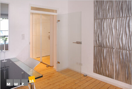 Komplett Möbliert/Furnished Accommodation in: Unterbilk. Helles Designer-Altbauapartment mit