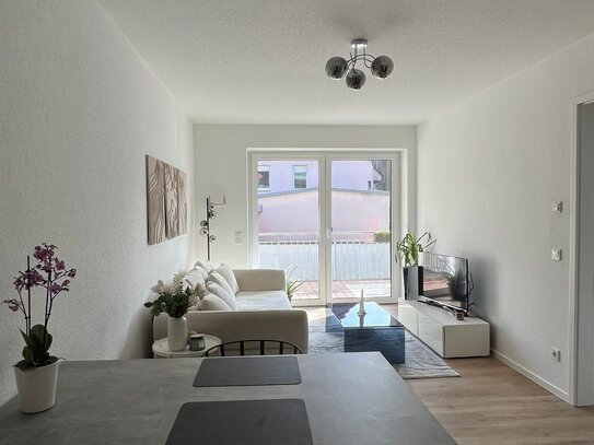 Exkl. Neubau-Wohnung mit Balkon zum Innenhof, Dachterrassennutzung u. EBK im Herzen von Hamm