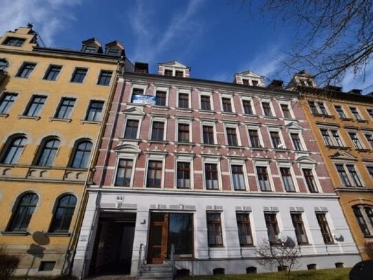 Schicke 3-Raum Dachgeschoß Maisonette Wohnung im Herzen von Chemnitz