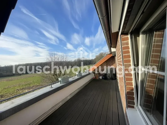 [TAUSCHWOHNUNG] Dachgeschosswohnung mit Südterrasse und Blick ins Grüne