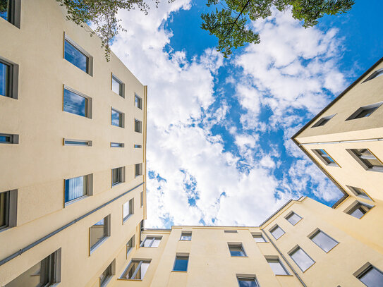 durlacher21.de - vermietete 2-Zi.-Wohnung mit Balkon im Hinterhaus als KAPITALANLAGE