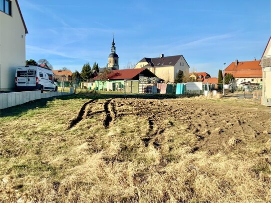 Bauträgerfreies Traumgrundstück Blick bis in die Sächsische Schweiz