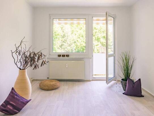 Modernisierte 2-Raum-Wohnung mit Balkon