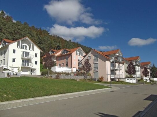 Traumhafte DG-Wohnung mit Loggia * Panoramablick ins Donautal * Südhanglage * Waldrand