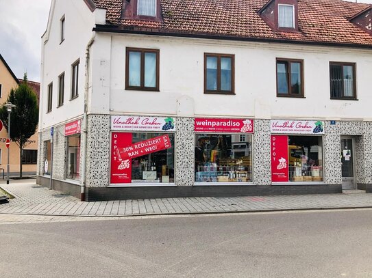 Gut frequentierte Gewerbeeinheit in Neuburg zu vermieten - Immobilien Baumeister seit 1971 in Neuburg