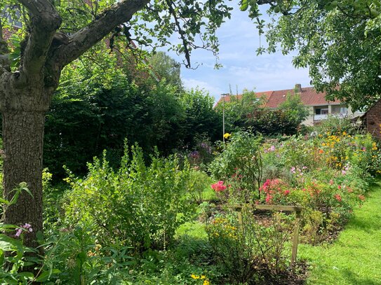 Idyllisches und sehr ruhiges Südwestgrundstück in bester Lage von Münster - Angelmodde seitlich Höftestraße, bebaubar n…