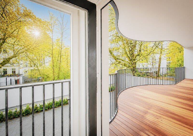 Boxhagener Str im Gartenhaus: 3 Zi-Whg mit EBK und Aufzug - Photo 1
