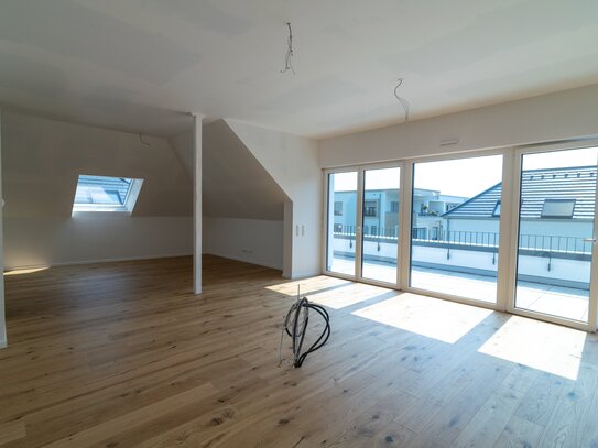 Penthouse der Extraklasse: Perfekte Lage, großzügige Dachterrasse, offener Grundriss.