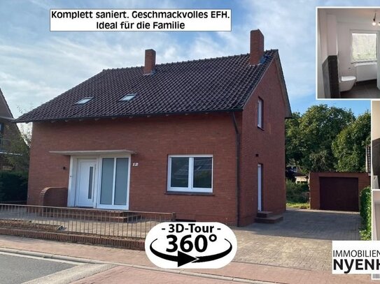 komplett saniertes EFH mit Garage zu vermieten ** zentrumsnahe Lage ** perfekt für die Familie