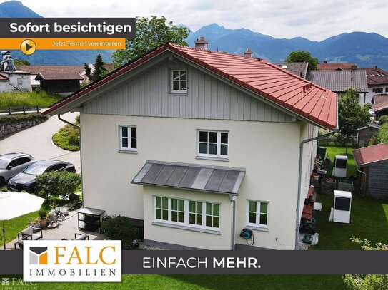 Energieeffizientes Doppelhaus mit beeindruckendem Alpenpanorama