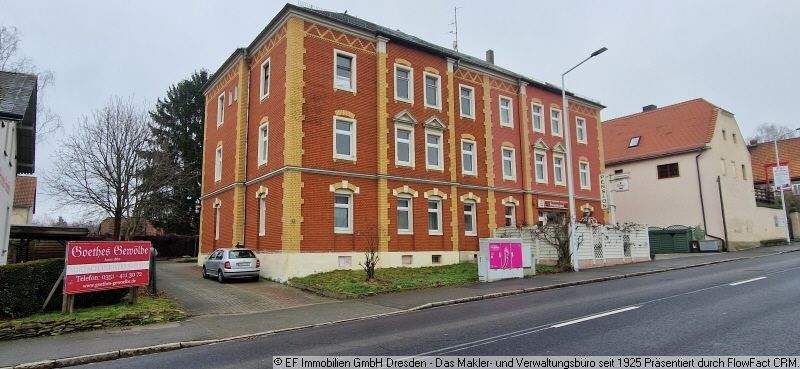 Erstbezug nach Sanierung: 4-Zi.Whg. (gesamte Etage) mit SP, Designbelag, AK, sep. Wohnküche, Bad mit BW, Handtuchheizkörper, DU und Fenster, 01169 DD