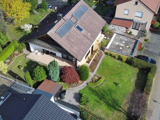 Befristet für 2 Jahre: Neckarsulm-Neuberg gepflegtes Einfamilienhaus mit Doppelgarage und Garten