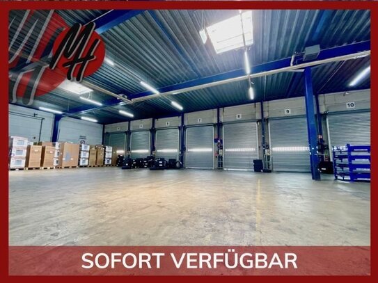 SOFORT VERFÜGBAR - Lager (2.000 m²) & Büro-/Sozial (150 m²) und Freilager (3.500 m²) zu vermieten