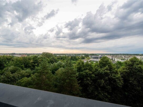 *Angebot des Monats* **Außergewöhnliche Dachterrasse mit Weitblick in Unterhaching**