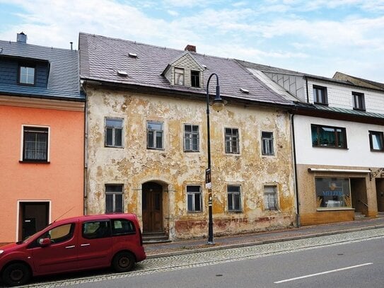 Wohnhaus in der Altstadt von Sayda - leerstehend