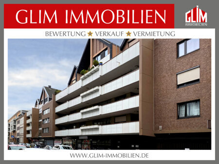 Renovierte 2 Zimmer- Wohnung mit Loggia in Krefeld-Zentrum.