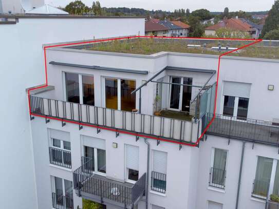 3-Zimmer Penthouse-Wohnung