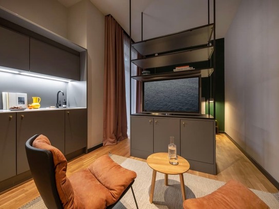 Serviced Apartment in Berlin Mitte, Wedding mit Balkon