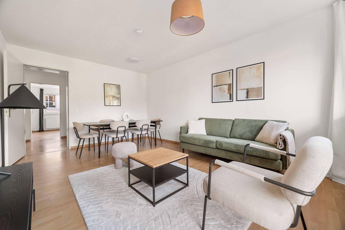 Liebevolle 4-Zimmer Wohnung in Treptow - voll möbliert - Foto 1