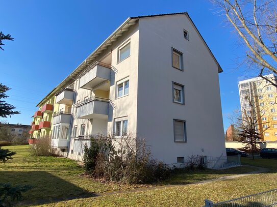 Bezugsfreie 3-Zimmer-Wohnung mit Loggia und Garage in ruhiger Lage von Bamberg