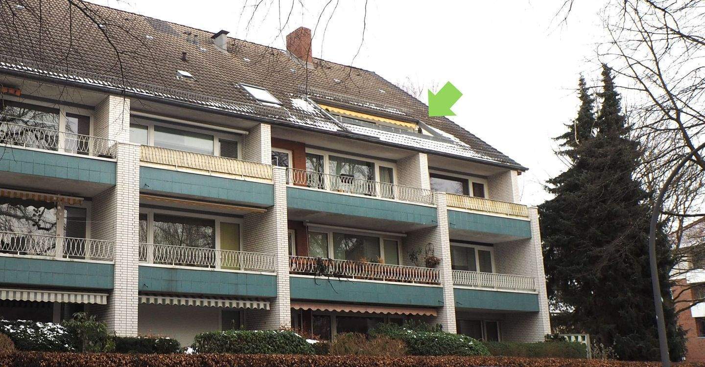 Endetagen Wohnung in Hamburg Niendorf mit Ausbaumöglichkeit !