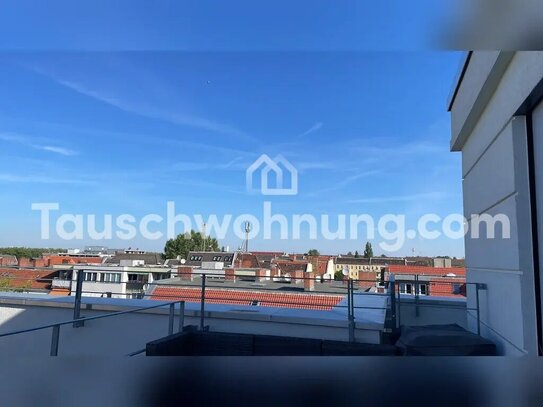 [TAUSCHWOHNUNG] Sonnige 2 Zimmer Neubauwohnung mit 40qm Dachterrasse