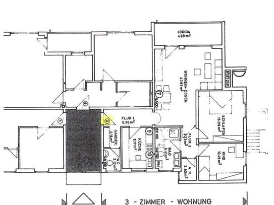 Hochwertig sanierte Wohnung mit außergewöhnlichem Schnitt (Erlangen-Tennenlohe)