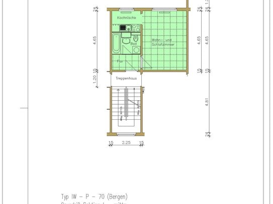 Wohnung in Bergen auf Rügen