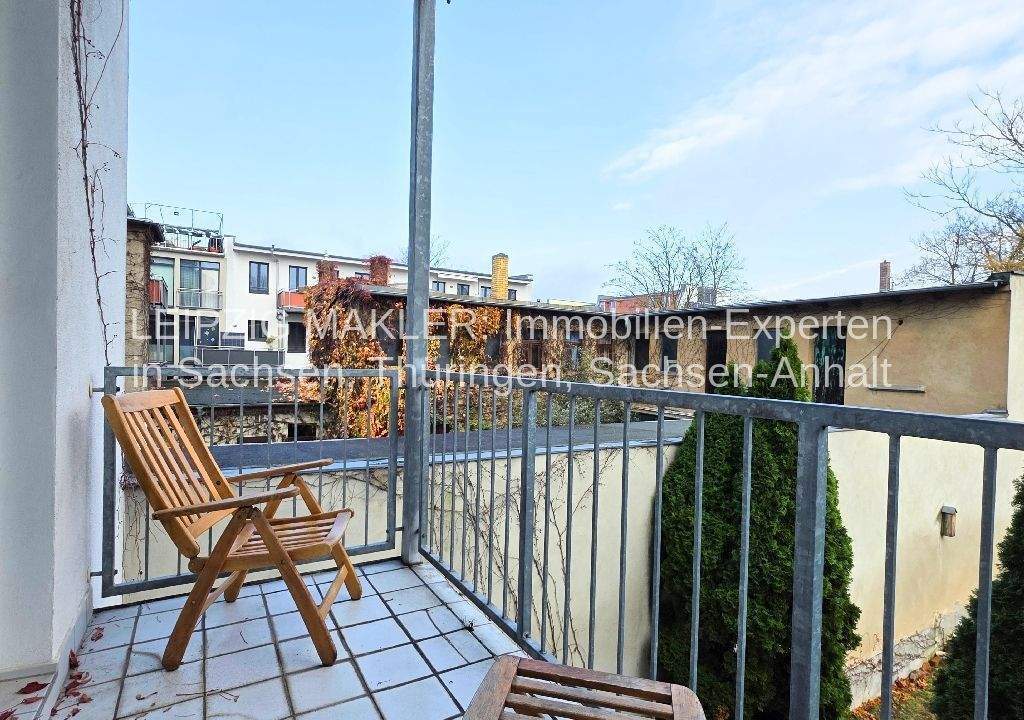 ZU VERKAUFEN: Vermietete Eigentumswohnung, 2 Zimmer, Balkon, 59,05 m², Leipzig OT Lindenau