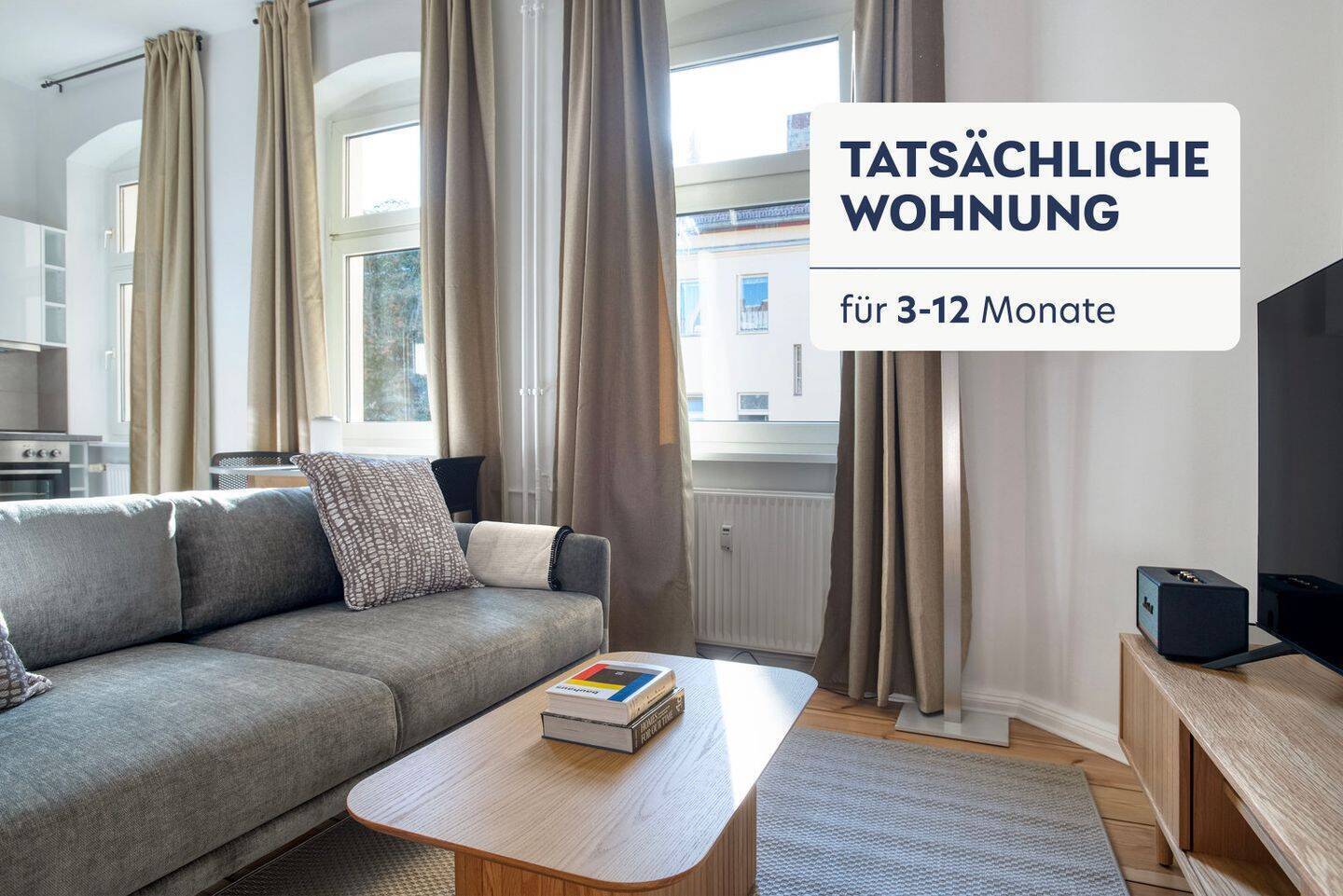 Hochwertig ausgestatte & vollmöblierte 1 Zimmer Wohnung in bester Lage in Kreuzberg - Foto 1