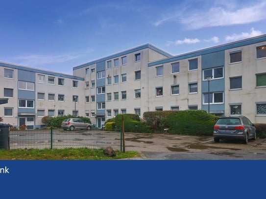 2-Zimmer-Wohnung in einem gepflegten Mehrfamilienhaus mit Balkon und eigenem Parkplatz