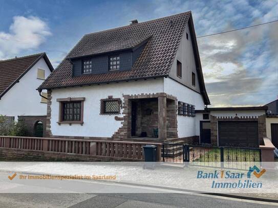 Freistehendes Einfamilienhaus mit unverbaubarem Weitblick in ruhiger Lage von Spiesen-Elversberg