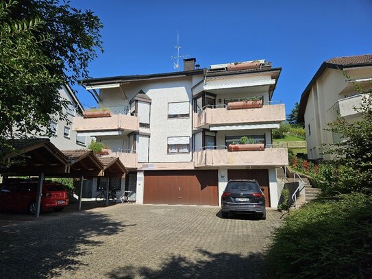 3-Zimmer Mietwohnung mit Balkon, Einbauküche, Garage und Teilseesicht