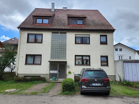 Sonniges 1,5-Zi.-Apartment, vollständig möbliert, mit Gemeinschaftsgarten, zentral in Stammheim gelegen