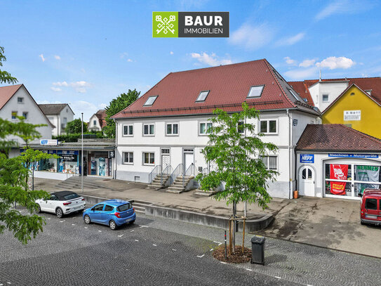 "Mehrfamilienhaus & Gewerbeareal im Zentrum von Bad Schussenried"