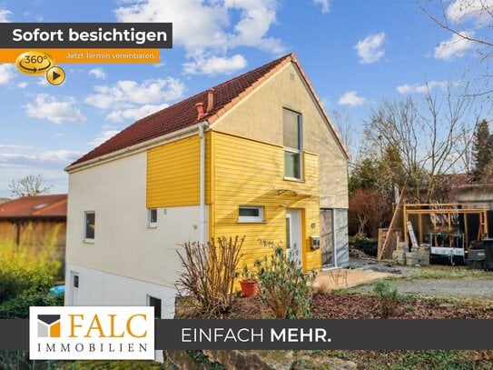 So wollen wir leben - modernes Einfamilienhaus mit schönem Grundstück - FALC Immobilien Öhringen