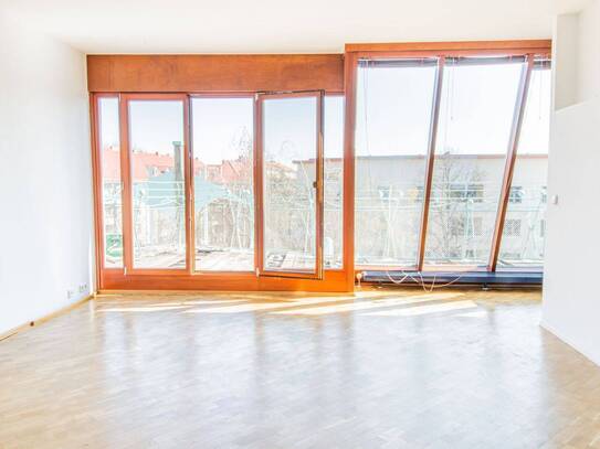 Stilvolle 2-Zimmer-Wohnung mit großer Terrasse am Preußenpark
