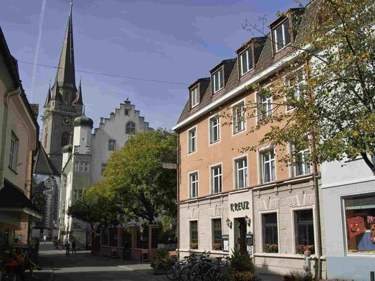 Imbiss/Kiosk in zentralster Lage, sehr direkt am Marktplatz von Radolfzell beim Österreichischen Schlösschen/Münster