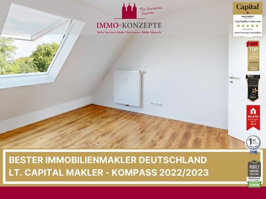 Kleines Penthouse mit Seeblick in der Schelfstadt