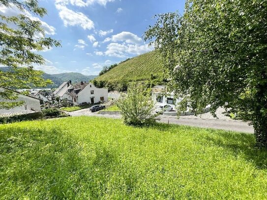 Rheinblick - tolles Baugrundstück in exponierter Lage zwischen Rhein und Weinbergen!