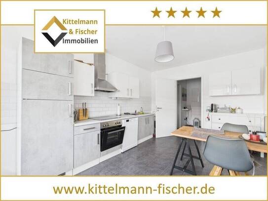 WOHNEN IM GRÜNEN! MODERNE 2 ZIMMER WOHNUNG MIT EINBAUKÜCHE UND LOGGIA