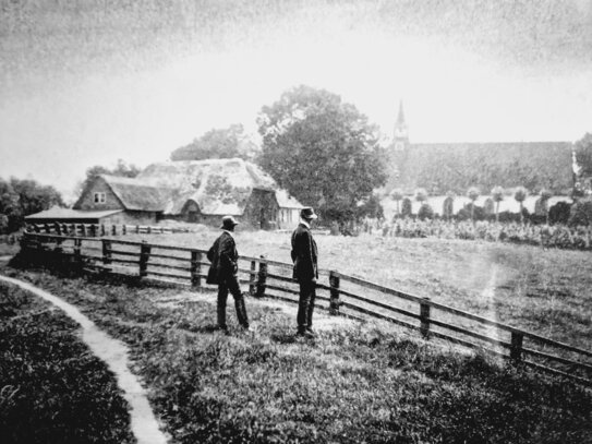 Historische Rarität unter Reet - Koldenbüttel