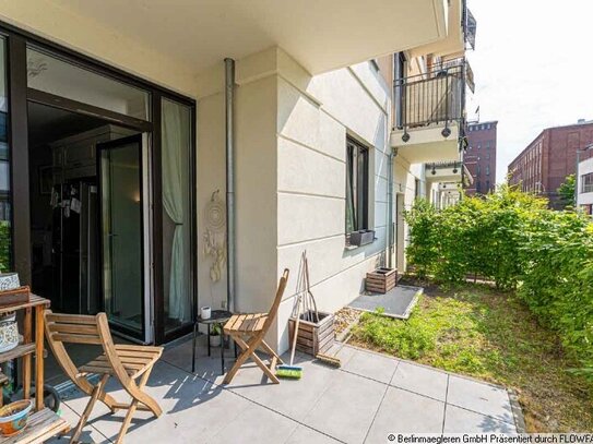 Modern 4-room apartment with 2 terraces in Neukölln