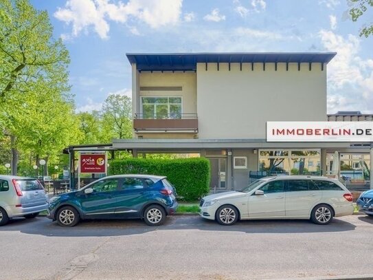 IMMOBERLIN.DE - Toplage: Wohnung mit Südterrasse oder Loggia + 2 Pkw-Stellplätze für Wohn- und/oder Gewerbenutzung