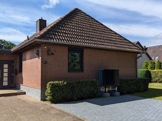 Sanierter und modernisierter Bungalow mit perfekter Energieeffizienz und 171m² Wohn- und Nutzfläche in ruhiger Lage