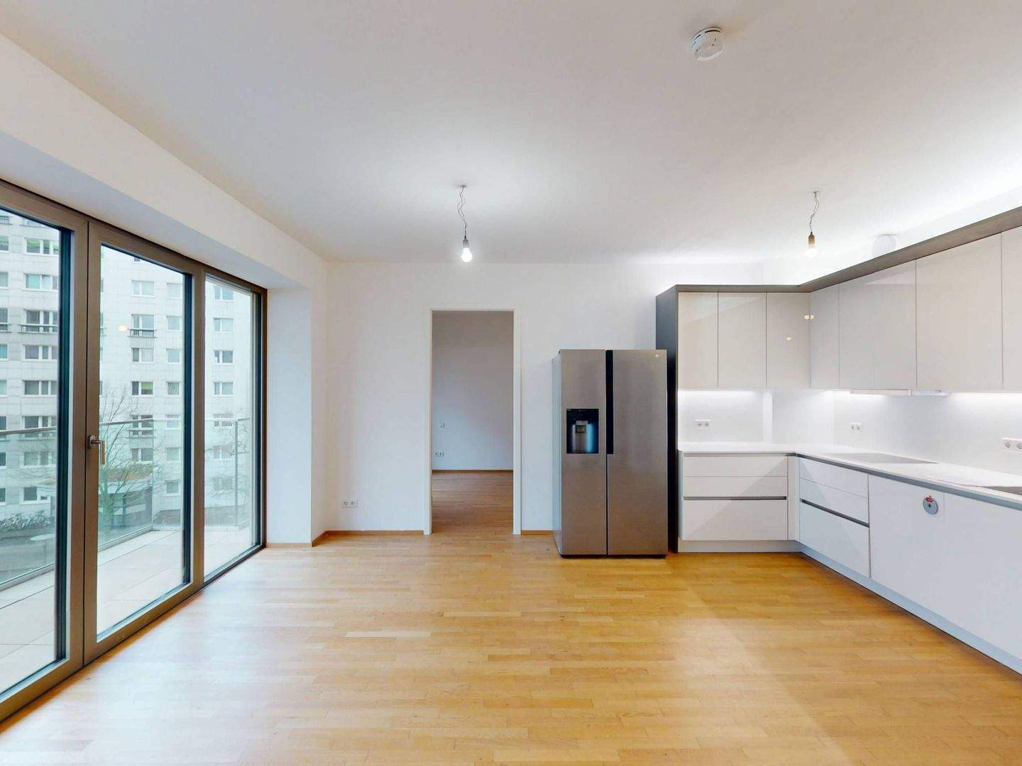 Moderne 3-Zimmer-Neubauwohnung mit BALKON und EBK im Nordwesten von Friedrichshain - Photo 1