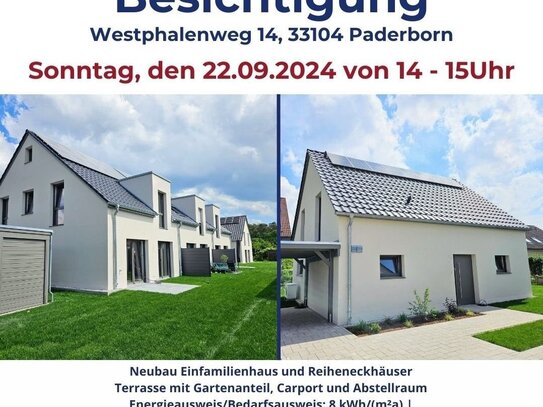 Wunderschönes Haus KfW40 in Paderborn Mastbruch mit 5 - 6 Zimmer